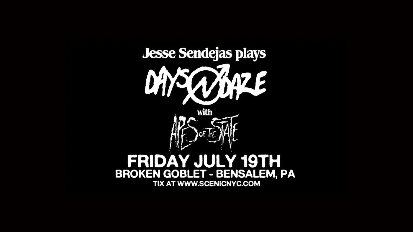 Jesse Sendejas | July 19th at Broken Goblet