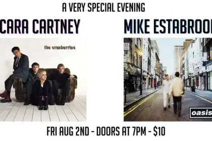 Cara Cartney and Mike Estabrook Present: The Cranberries and Oasis at Broken Goblet