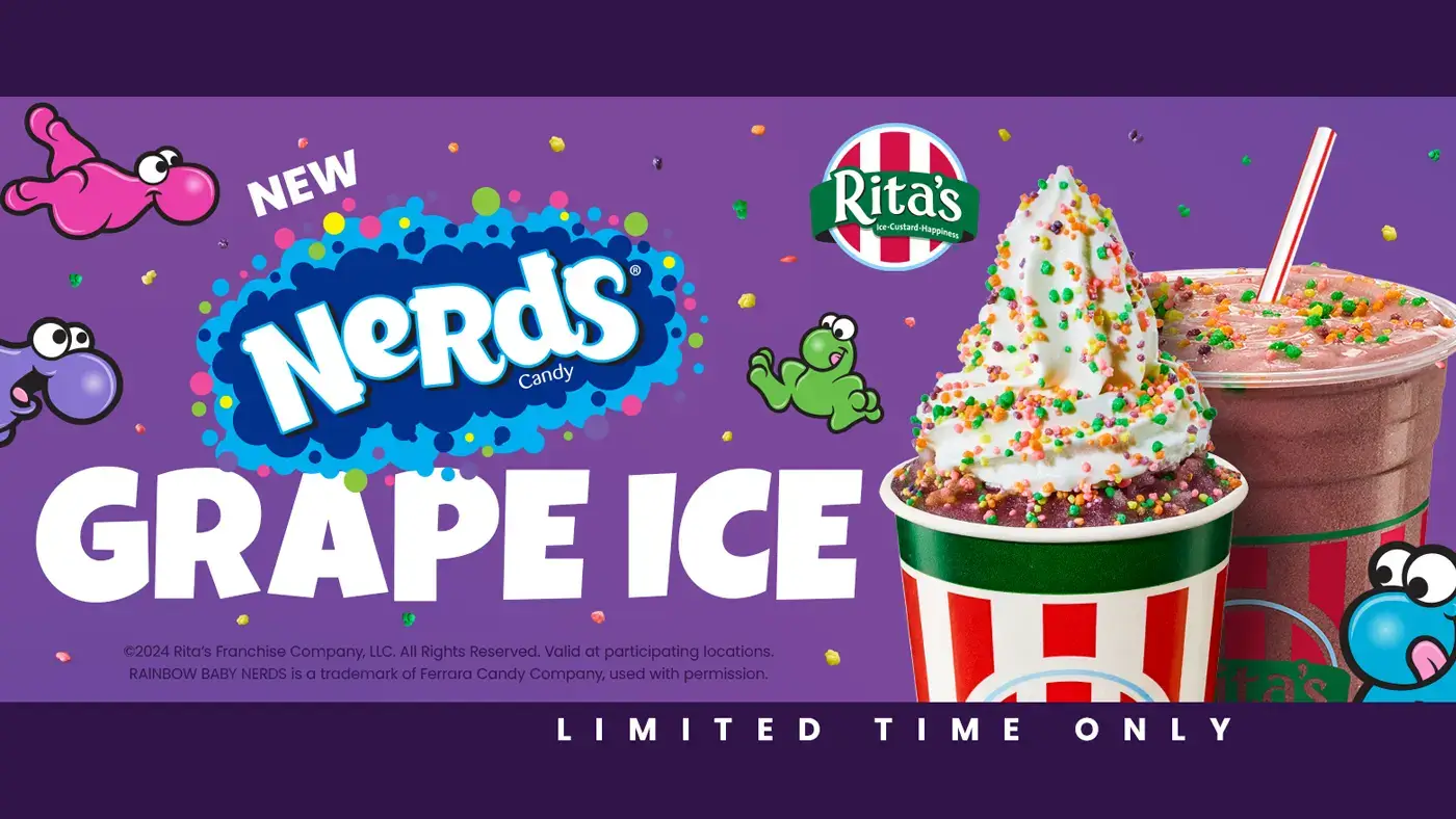 Rita's Has A New Flavor, NERD Lovers Rejoice!