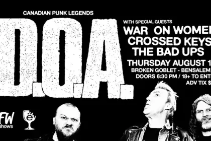 D.O.A. with War on Women at Broken Goblet