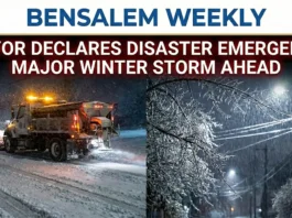 Bensalem Mayor Declares Disaster Emergency Ahead of Major Winter Storm