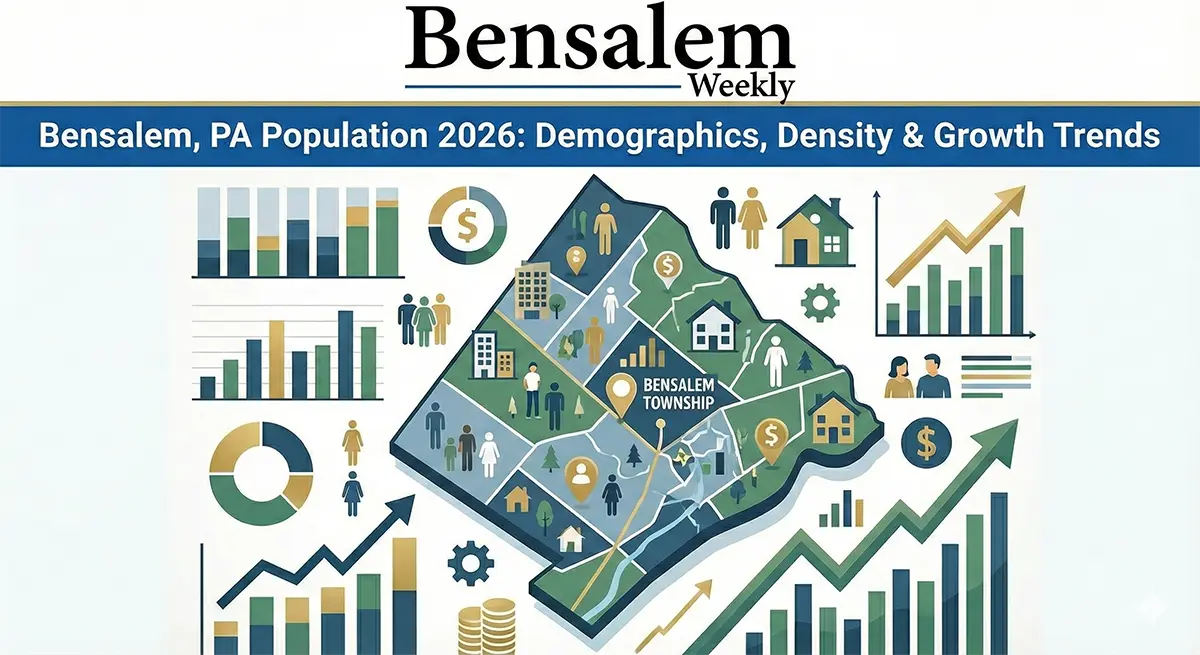 Bensalem, PA Population 2026 - Demographics, Density & Growth Trends Bensalem PA Population 2026: Demographics, Density & Growth Trends