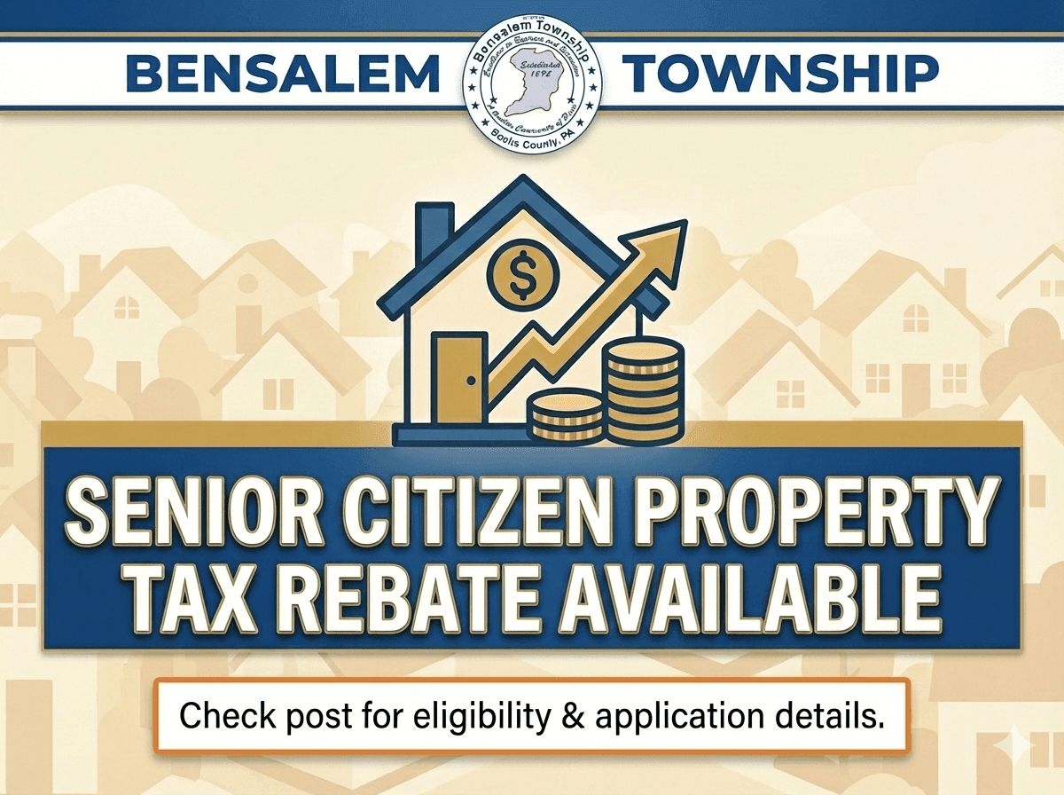 Bensalem Seniors Property Tax Relief