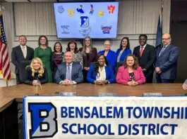 Bensalem Township School District Board of Directors meeting at Dorothy D. Call Administrative Center