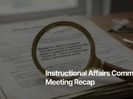 Robotics and trade apprenticeship pathways during Feb. 10 Instructional Affairs Committee meeting