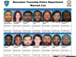 Bensalem Police Seek 14 Individuals on Active Warrants This Week - Feb 4th