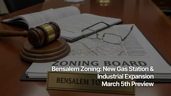 Bensalem Zoning: New Gas Station & Industrial Expansion - Mar 5th Preview