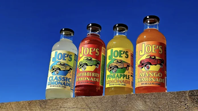 Joe Tea Photo of Joe Tea brand bottles of tea.